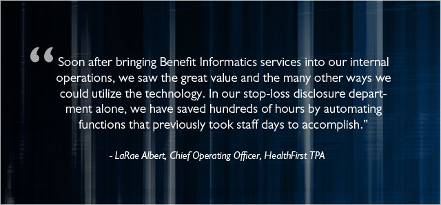 HealthFirst TPA Testimonial