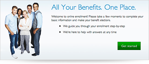 Employee self-service: new hire enrollment